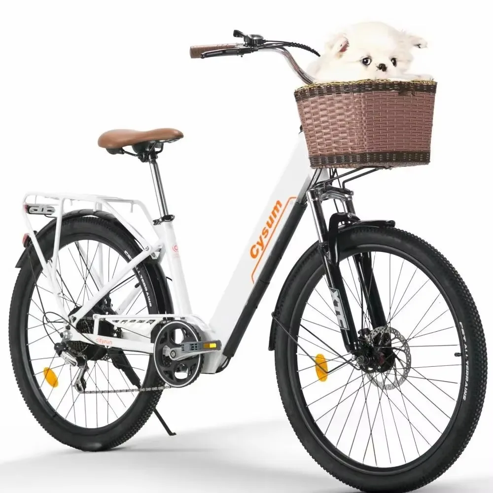 Bicicleta Elétrica Cysum Cityrun 26″ 250W