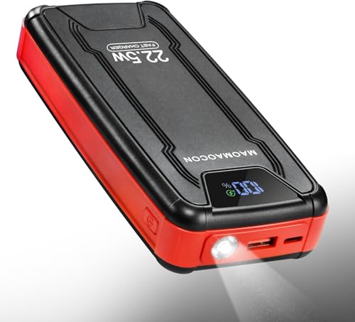 Power Bank 27000 mAh com Carregamento Rápido e Lanterna