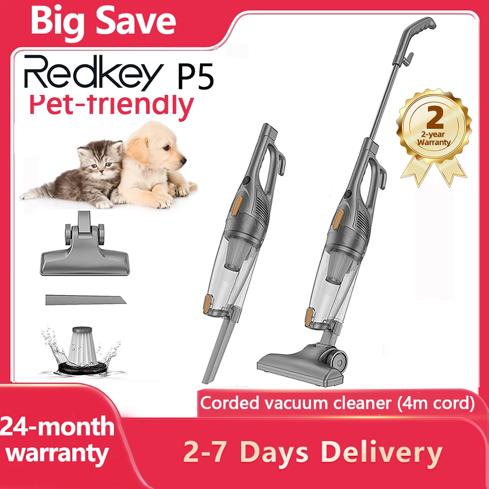Aspirador Vertical Redkey P5 14kPa