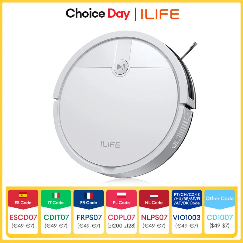 Aspirador Robot ILIFE V2