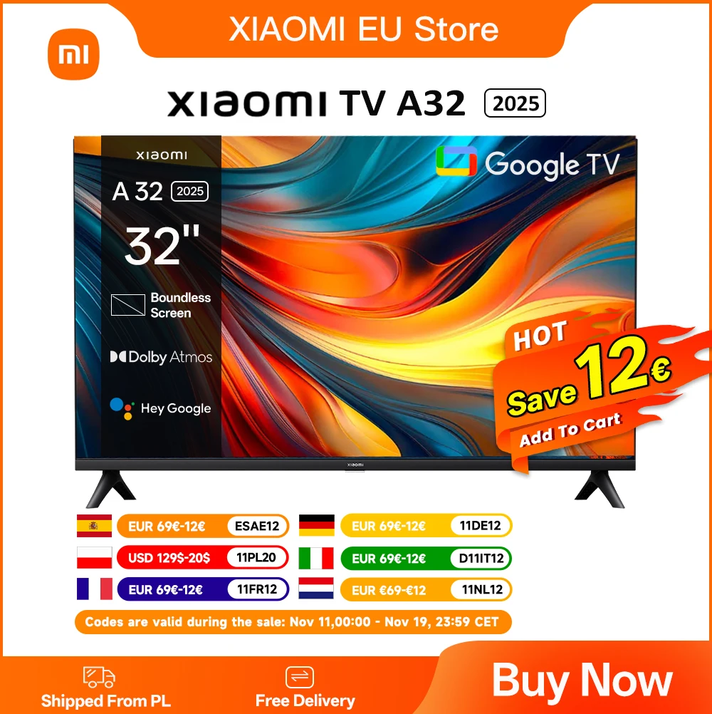 Televisão Xiaomi 32″ HD