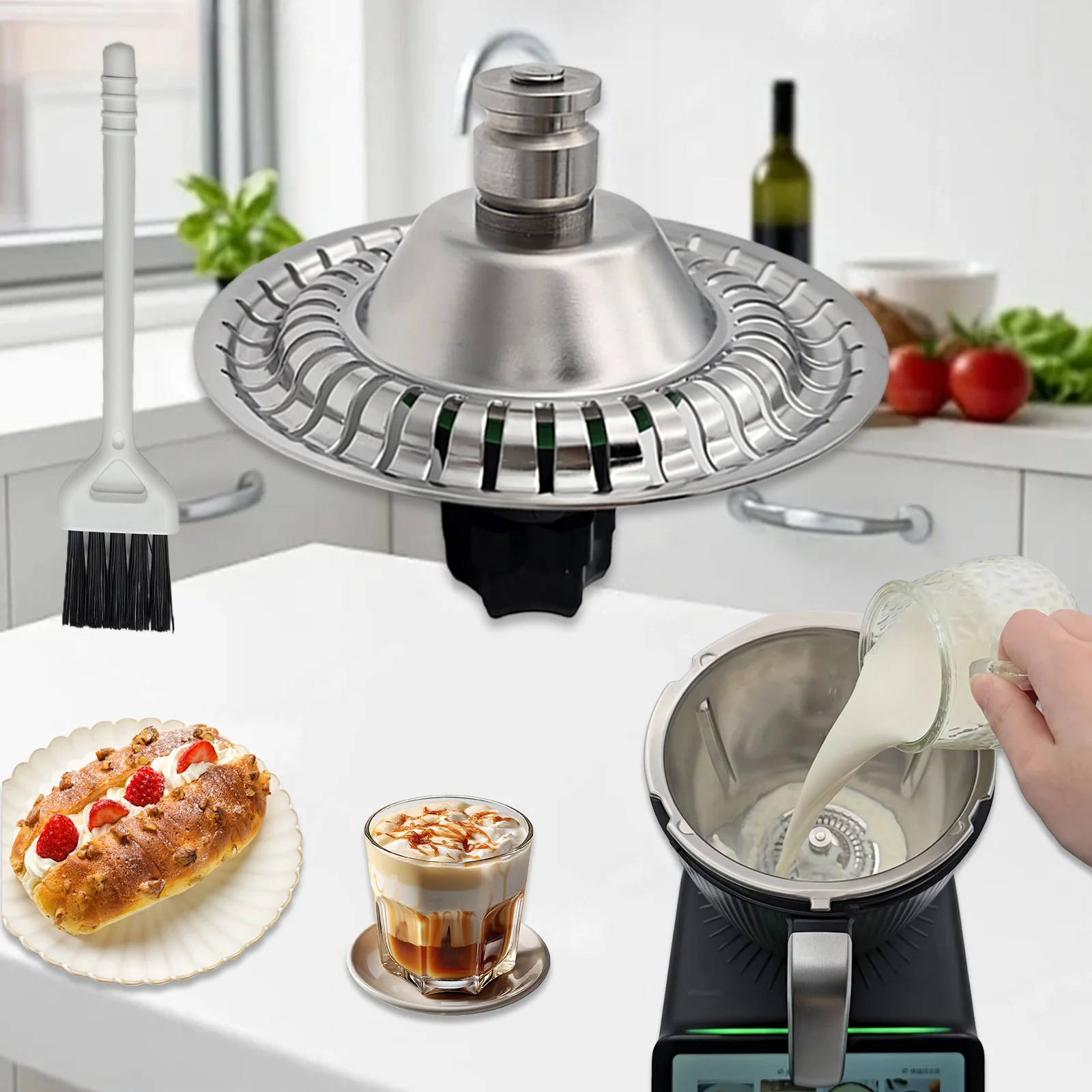 Acessório Espumador de Leite