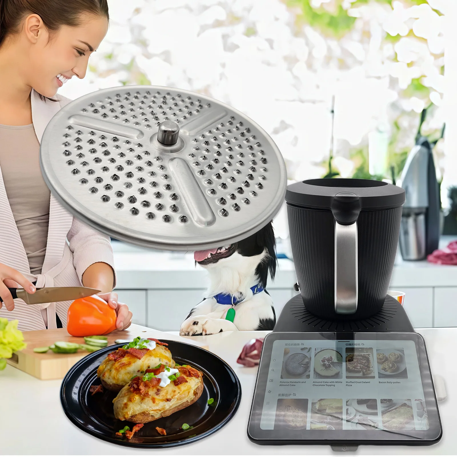 Descascador em Aço Inox para Legumes / Batatas