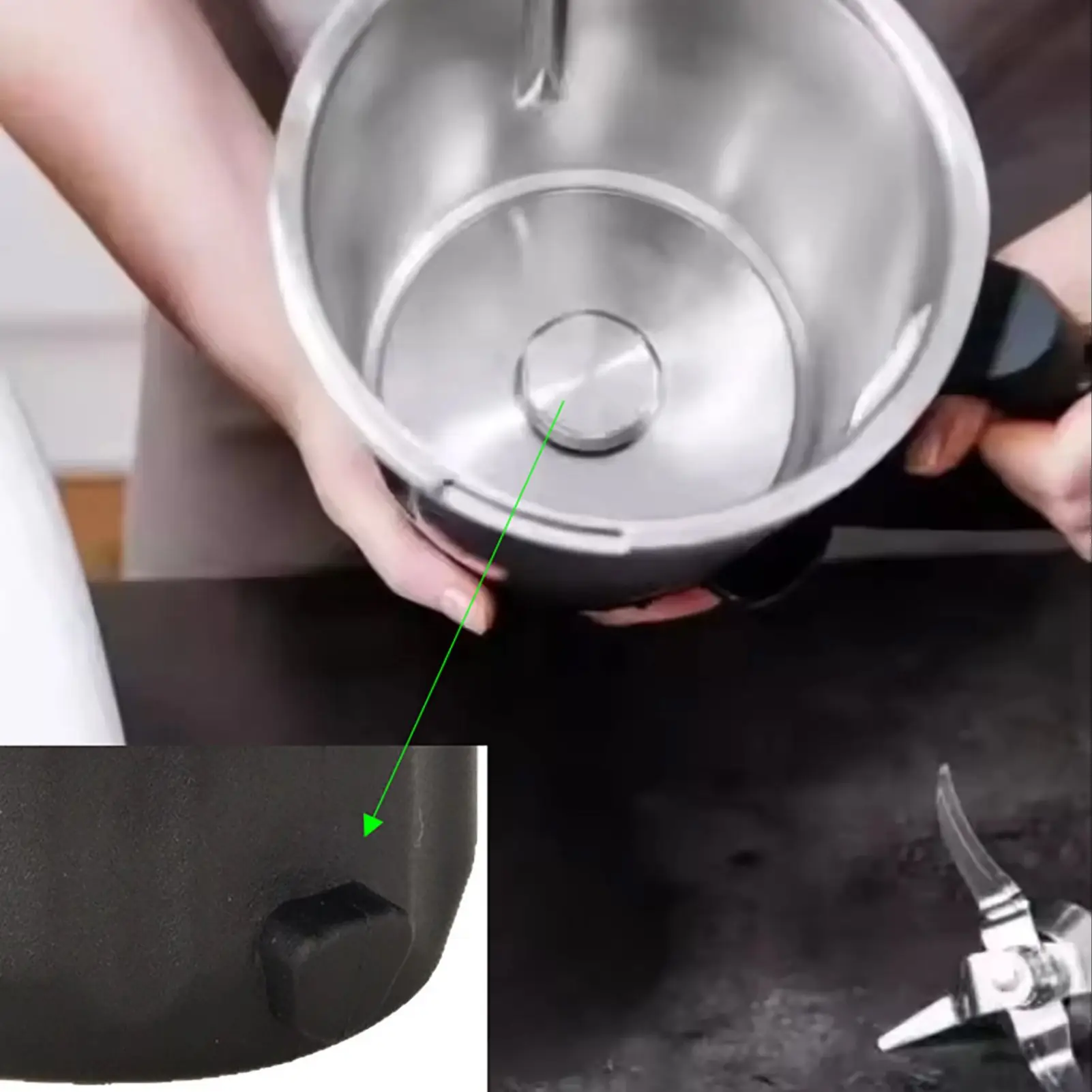 Tampa Vedante para Base do Copo (Substitui a Lâmina)