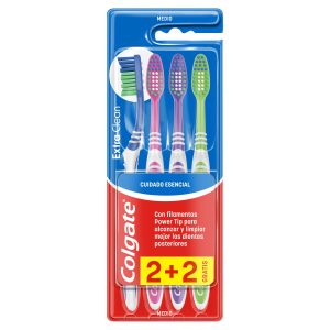 Escova de Dentes Colgate Extra Clean (Pack de 4)