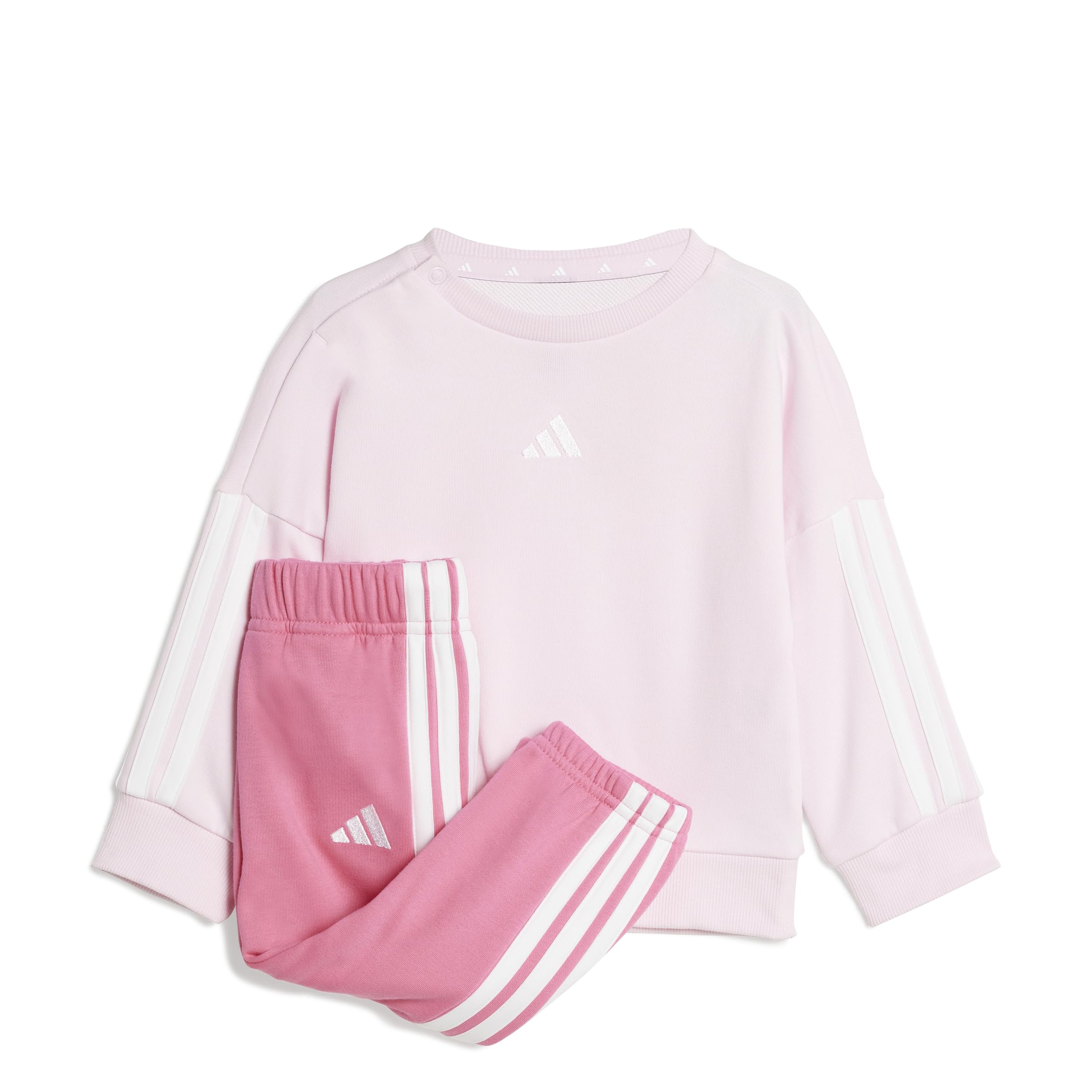 Conjunto de Fato de Treino Adidas para criança em Rosa adidas Essentials Jogger – Conjunto de Fato de Treino para Bebé em Rosa