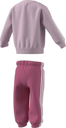 Conjunto de Fato de Treino Adidas para criança em Rosa adidas Essentials Jogger – Conjunto de Fato de Treino para Bebé em Rosa — vista 1