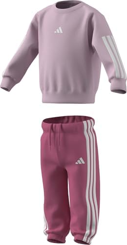 Conjunto de Fato de Treino Adidas para criança em Rosa adidas Essentials Jogger – Conjunto de Fato de Treino para Bebé em Rosa — vista 2