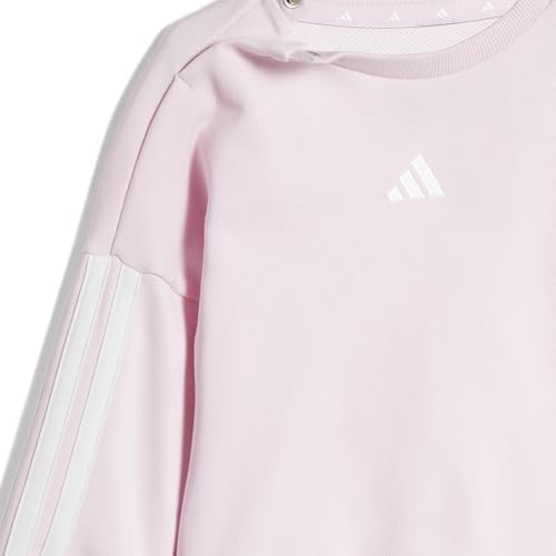 Conjunto de Fato de Treino Adidas para criança em Rosa adidas Essentials Jogger – Conjunto de Fato de Treino para Bebé em Rosa — vista 3