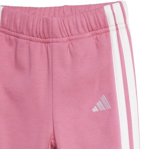 Conjunto de Fato de Treino Adidas para criança em Rosa adidas Essentials Jogger – Conjunto de Fato de Treino para Bebé em Rosa — vista 5
