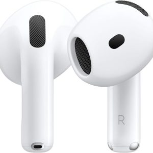 Auscultores Apple AirPods 4 com Cancelamento Ativo de Ruído em branco, com estojo de carregamento