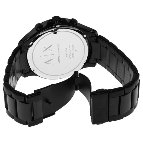 Relógio Armani Exchange Hampton Cronógrafo AX2164 Relógio Armani Exchange Hampton Cronógrafo AX2164 — vista 4 (verso do relógio)