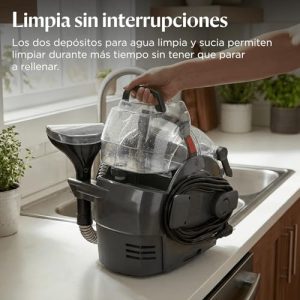 BISSELL SpotClean Auto Pro Select — Limpador portátil de manchas 750 W · 2,8 l (3730N) — vista 5