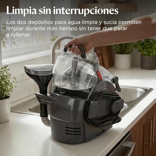 Limpa-Estofos Portátil BISSELL SpotClean BISSELL SpotClean Auto Pro Select — Limpador portátil de manchas 750 W · 2,8 l (3730N) — vista 5