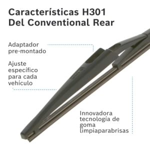 Bosch Rear Wiper Blade H 301, 30 cm