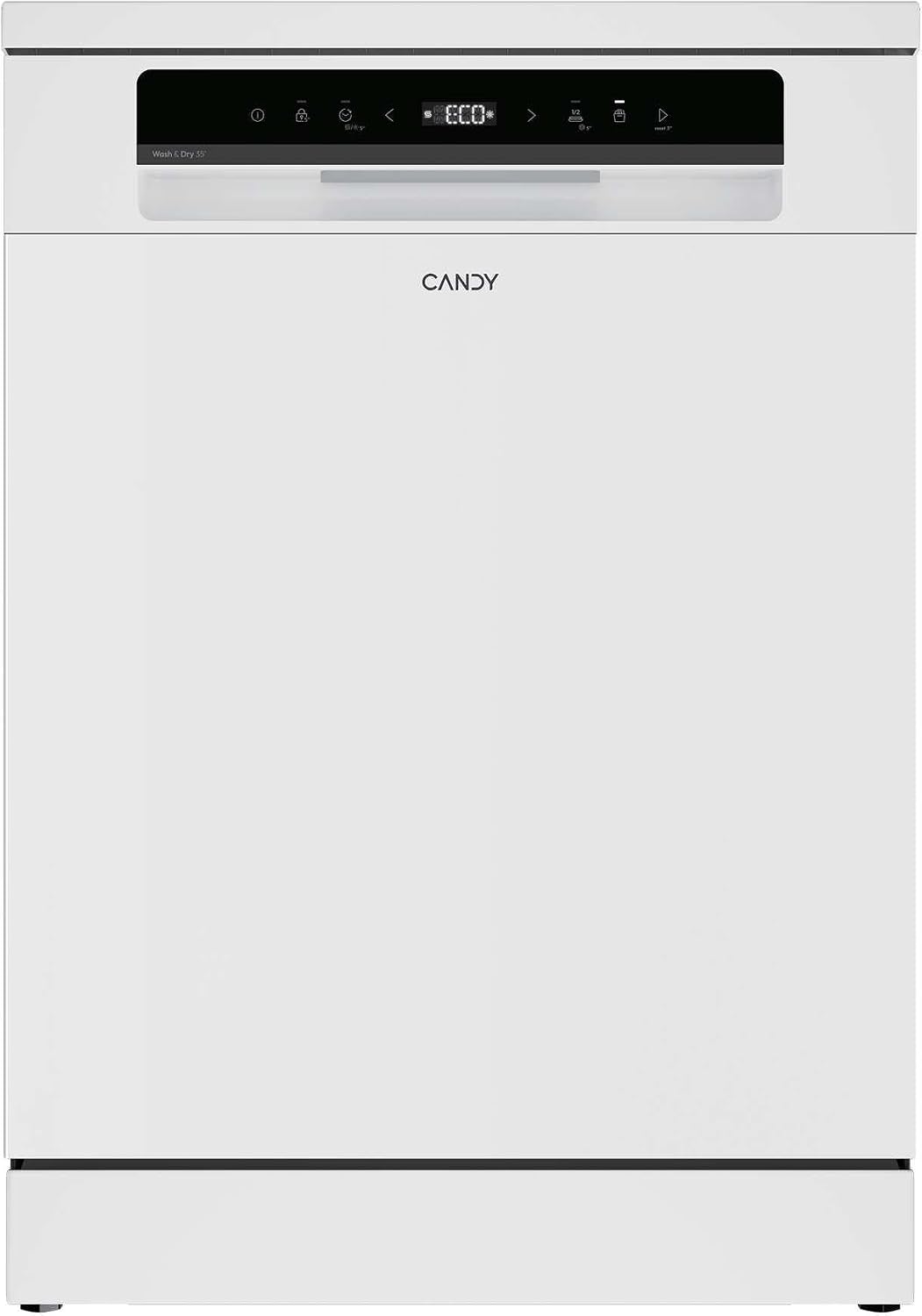 Máquina de Lavar Loiça Candy Rapidò CFP 4D9F0W, 14 Serviços Candy Rapidò CFP 4D9F0W — Máquina de Lavar Loiça de Livre Instalação 60 cm, 14 Serviços (Branco)
