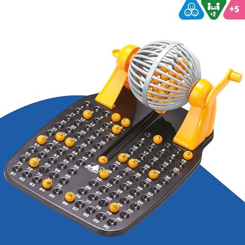 Jogo Bingo Clássico com 90 Bolas e 24 Cartões ColorBaby 43313 — Jogo de Bingo Clássico com 90 Bolas e 24 Cartões — vista 1