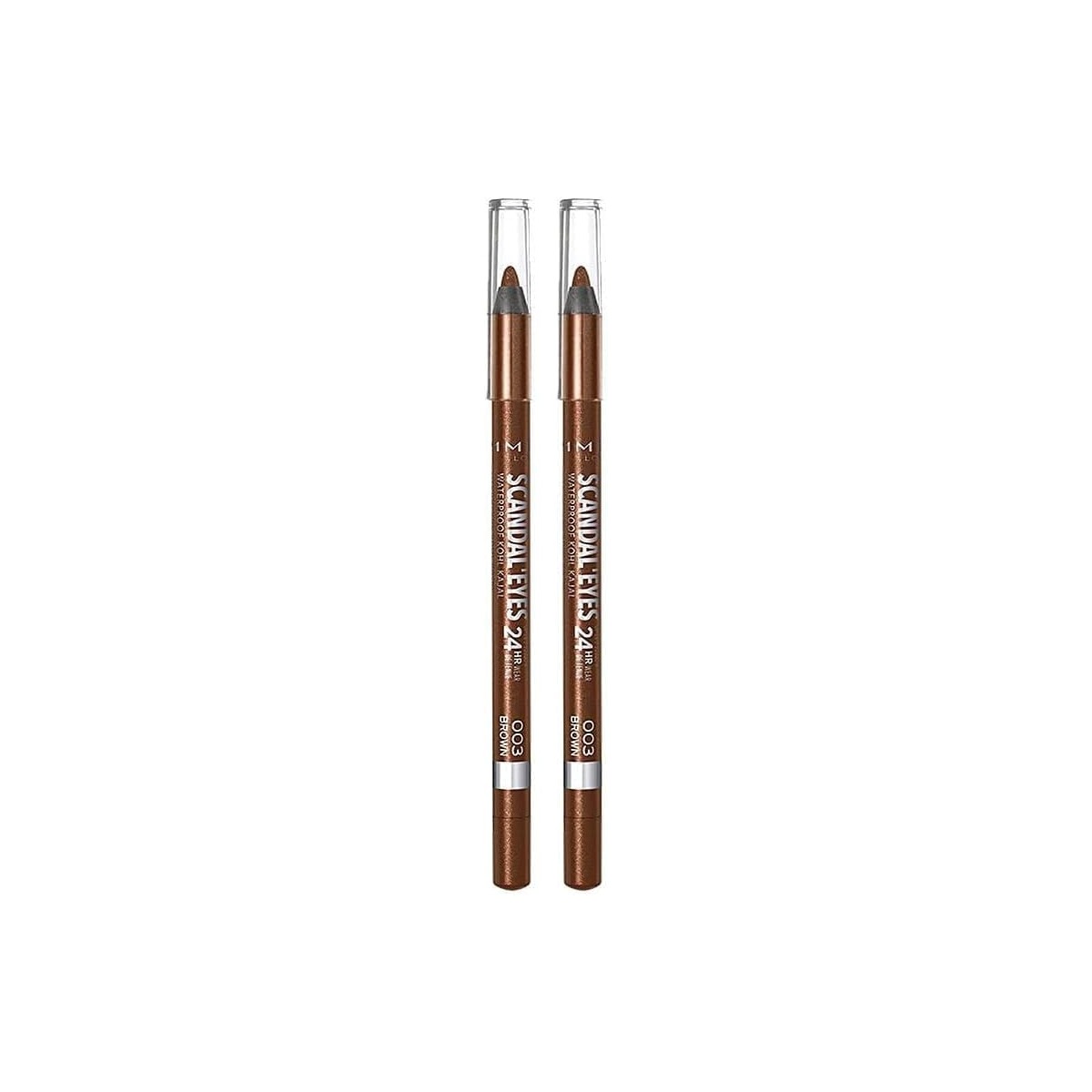Delineador Rimmel London Scandaleyes Waterproof Khol Kajal tom 3 (pack de 2) Delineadores Rimmel London Scandaleyes Waterproof Khol Kajal tom 3 — pack de 2