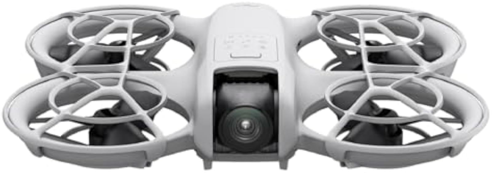 Drone DJI Neo Mini com Câmara 4K Drone DJI Neo em fundo branco com câmara 4K