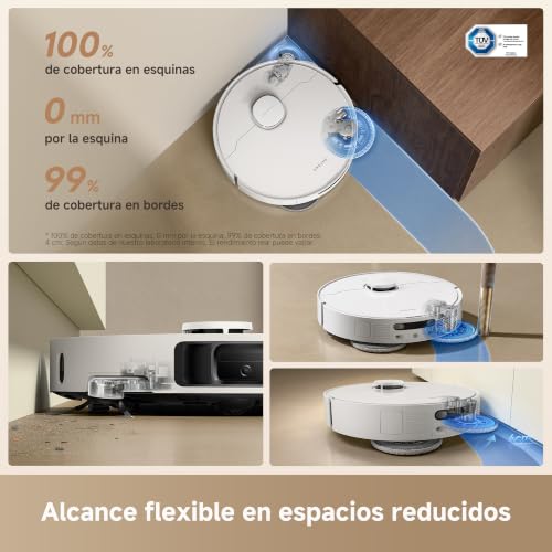 Robô Aspirador Dreame L10s Ultra Gen 3 – Sucção 25.000Pa, Estação All-in-One dreame L10s Ultra Gen 3 Robot Vacuum Cleaner and Floor Scrub Kit, 25,000Pa Suction, Side Brush and Extendable Mop, AceClean DryBoard and Automatic Mop, Hot Air Drying