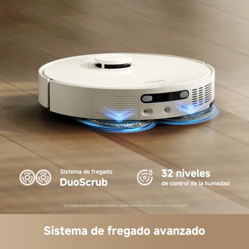 Robô Aspirador Dreame L10s Ultra Gen 3 – Sucção 25.000Pa, Estação All-in-One dreame L10s Ultra Gen 3 Robot Vacuum Cleaner and Floor Scrub Kit, 25,000Pa Suction, Side Brush and Extendable Mop, AceClean DryBoard and Automatic Mop, Hot Air Drying