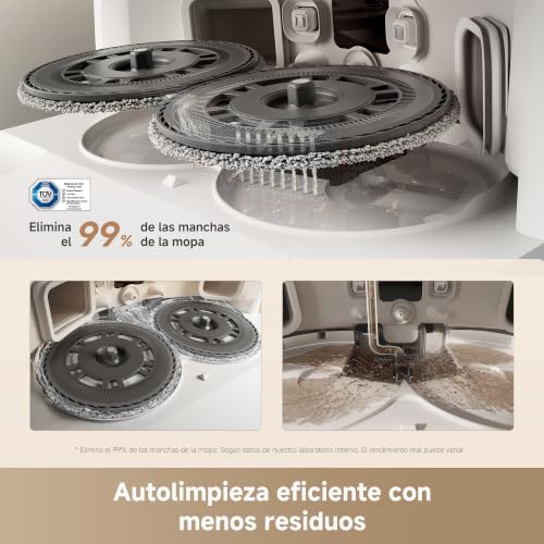 Robô Aspirador Dreame L10s Ultra Gen 3 – Sucção 25.000Pa, Estação All-in-One dreame L10s Ultra Gen 3 Robot Vacuum Cleaner and Floor Scrub Kit, 25,000Pa Suction, Side Brush and Extendable Mop, AceClean DryBoard and Automatic Mop, Hot Air Drying