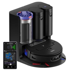 Robot Aspirador e Mopa Dyson Spot+Scrub AI com Luz Verde