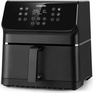 Fritadeira sem Óleo Air Fryer COSORI Premium II Chef Edition 6,2 L, Preta