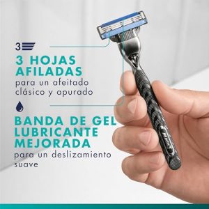 Gillette Mach3 Base Men's Razor Blades, Pack of 24