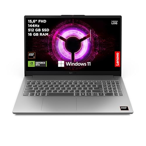 Portátil Gaming Lenovo LOQ Gen 10 Ryzen 7 RTX 4050 16GB 512GB