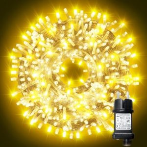 Luzes de Natal LED branco quente de 30 m com 300 LEDs, enroladas, da marca ARKOCHIC