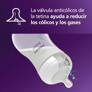 Biberões Philips Avent SCD838/11 — Kit de Presente para Recém-Nascido (4 Biberões, Chupeta e Escova) — vista 5