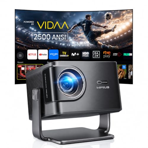Projetor 4K Ultra Brillante com Dolby Audio e Foco IA