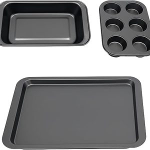 Conjunto de 3 Moldes de Forno Relaxdays