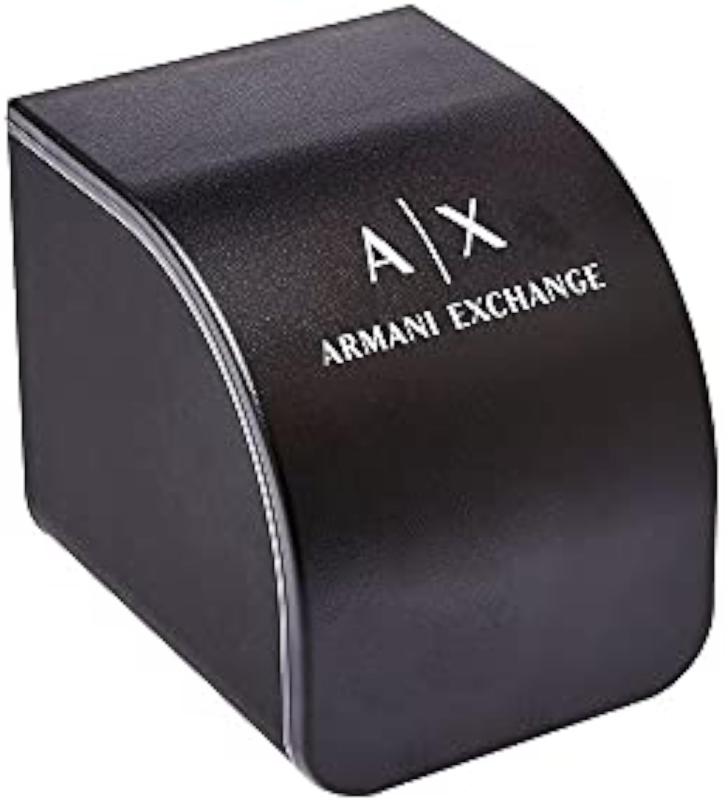 Relógio Armani Exchange AX1721 Estojo de apresentação curvado Armani Exchange AX1721 com logótipo A|X