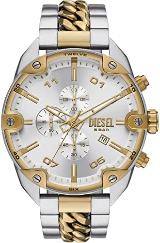 Relógio Diesel Spiked DZ4629 com Bracelete de Aço Inoxidável Relógio Diesel Spiked DZ4629 – vista 2