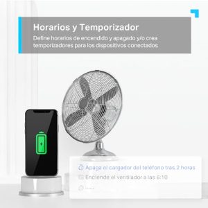 Tapo P100 – WiFi Smart Plug, Schedule, App/Voice Control
