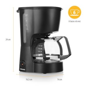Cafeteira elétrica Tristar CM-1246 — vista de detalhe 1