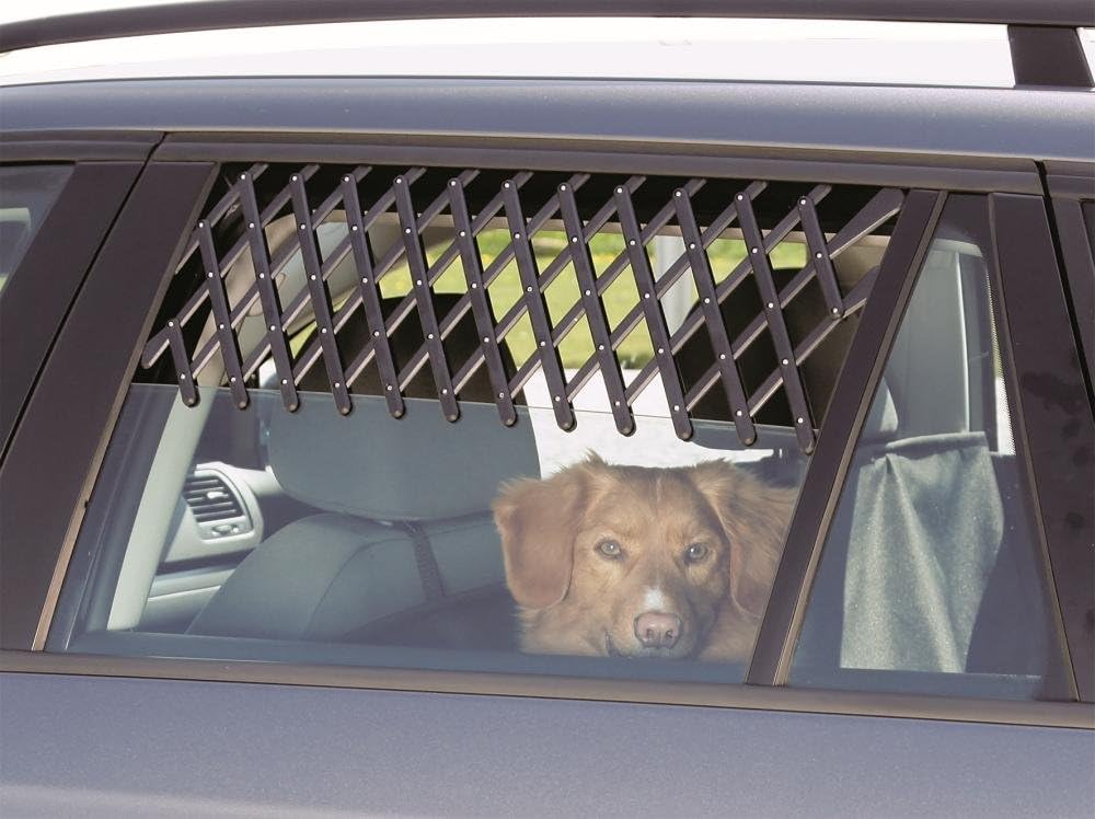 Grelha de Ventilação TRIXIE para Carro 30–110 cm TRIXIE Ventilation Grille for Car, 30-110 cm, Black, Dog