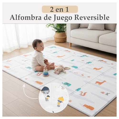 Tapete de Jogo para Bebé Pikatoyz 180×150 cm Tapete de Jogo para Bebé Pikatoyz 180×150 cm — vista 6