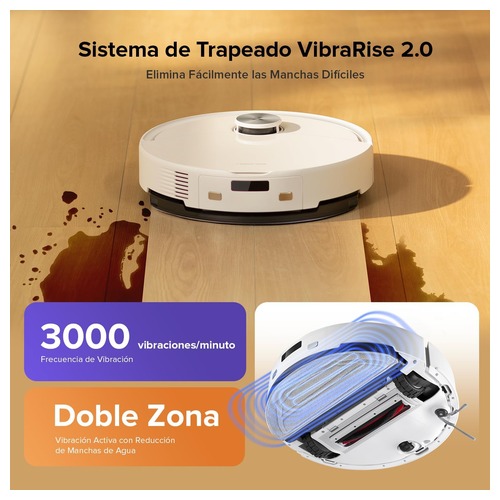 Robô Aspirador e Mopa roborock Q10 S5 Robô Aspirador e Mopa roborock Q10 S5 — sistema de lavagem VibraRise 2.0