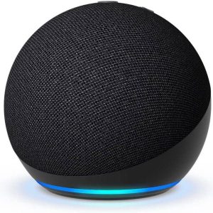 Coluna inteligente Amazon Echo Dot 5.ª geração preta com Alexa