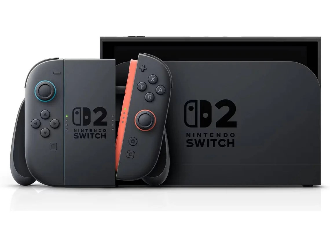 Consola Nintendo Switch 2 – 256 GB Consola Nintendo Switch 2 preta com base