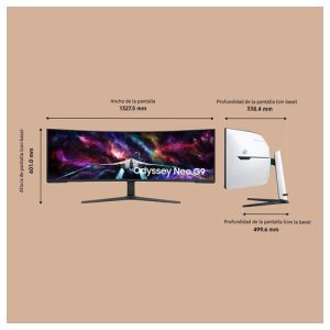 Monitor Gaming Samsung Odyssey Neo G9 G95NC 57" 240Hz — vista 6