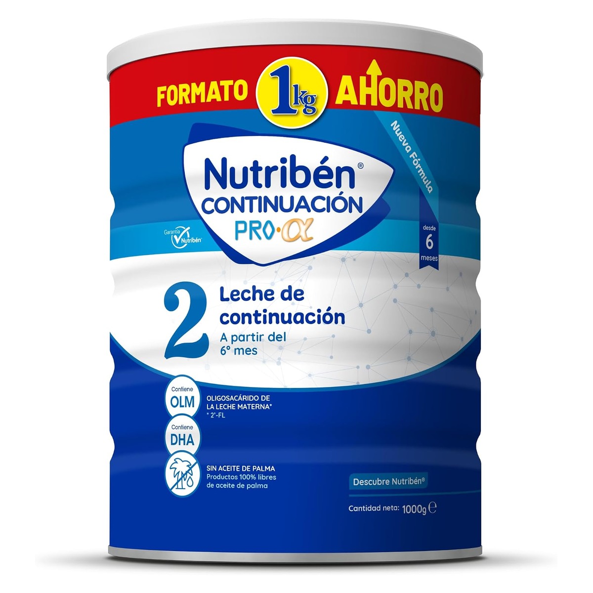 Fórmula de Continuação Nutribén Proalfa 2 – 6 a 12 Meses, 1 kg Fórmula de Continuação Nutribén Proalfa 2 – 6 a 12 Meses, 1 kg — foto principal