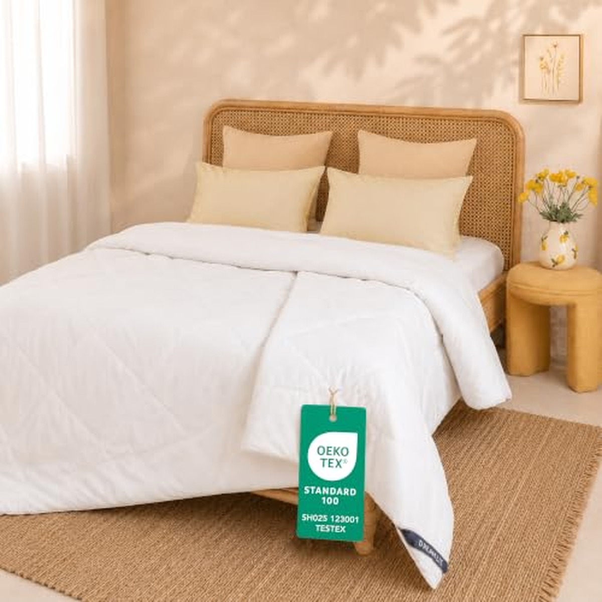 Edredão Nórdico Dreamzie Fibra 150 g/m² — 220×240 cm Edredão Nórdico Dreamzie Fibra 150 g/m² — 220×240 cm — foto principal