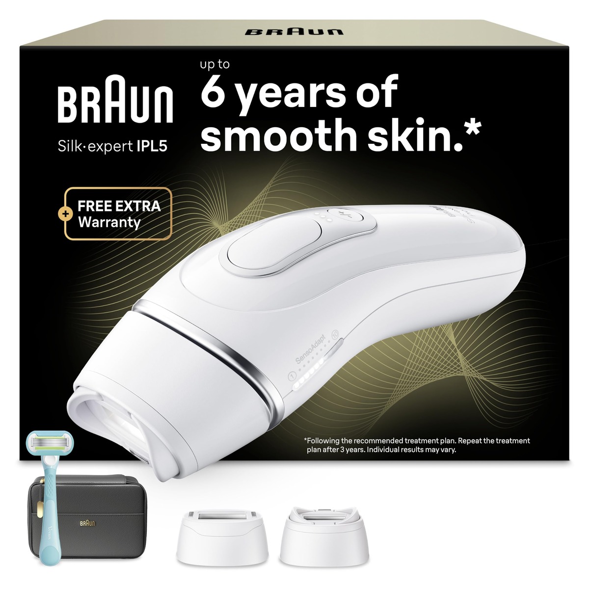 Depiladora de Luz Pulsada Braun Silk·expert Pro 5 – PL5234 Depiladora de Luz Pulsada Braun Silk·expert Pro 5 – PL5234 — foto principal