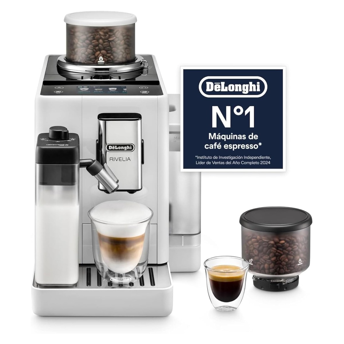 Máquina de Café Super Automática De'Longhi Rivelia — 16 Bebidas Máquina de Café Super Automática De'Longhi Rivelia — 16 Bebidas — foto principal