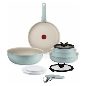 Conjunto de Cozinha Tefal Ingenio Serenity — 5 Peças + 6 Acessórios — foto principal